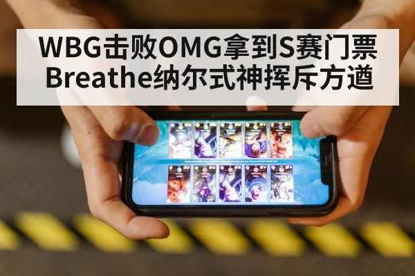 WBG击败OMG拿到S赛门票 Breathe纳尔式神挥斥方遒